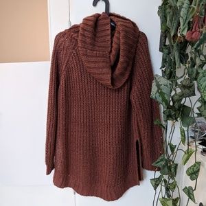 Burnt orange sweater/tunic
